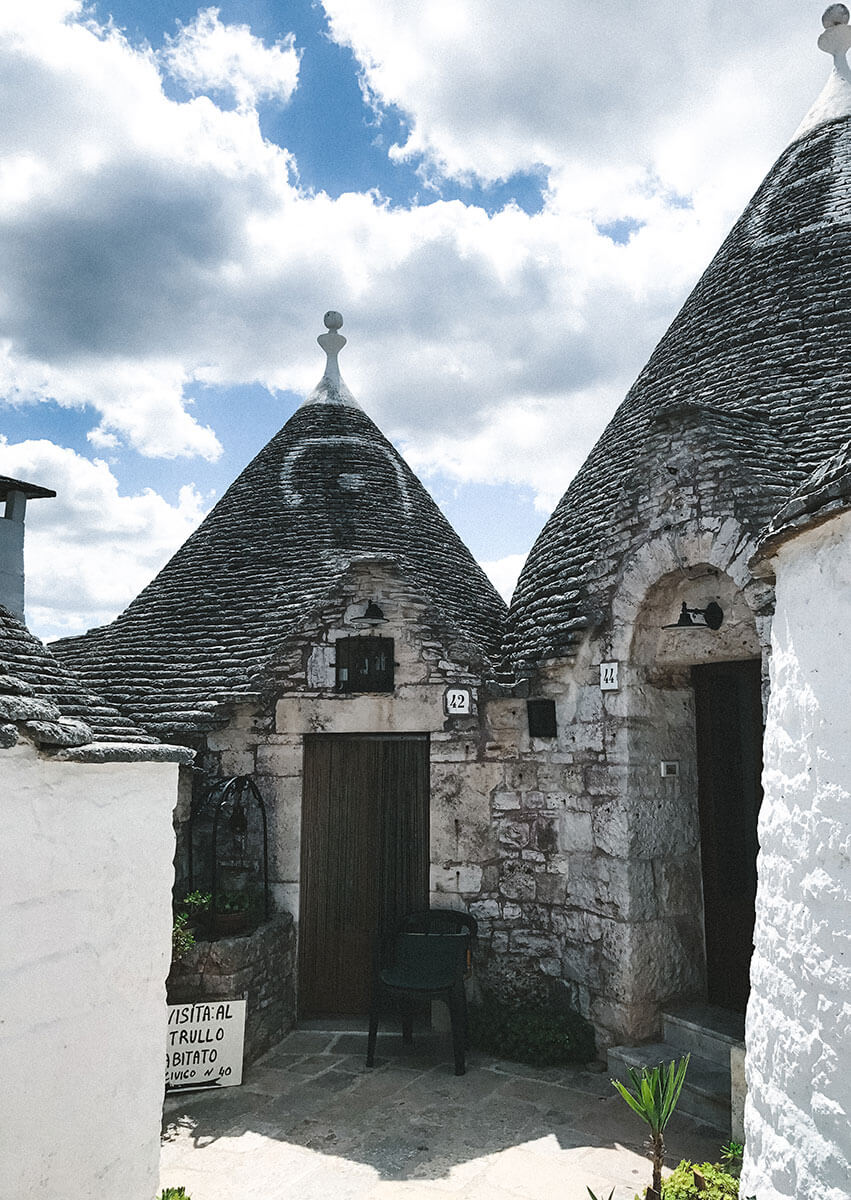 Trulli in Alberobello, Italy