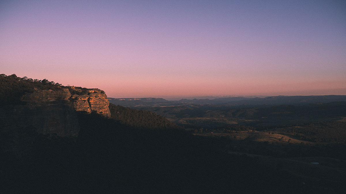 One of the best lookouts in the Blue Mountains, Hassens Walls Lookout, Lithgow, Australia
