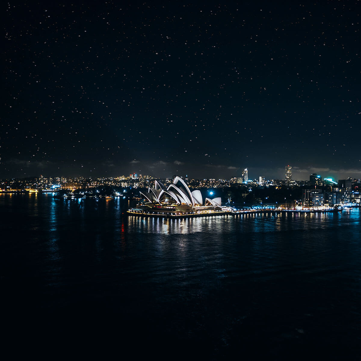 Sydney Opera House at night