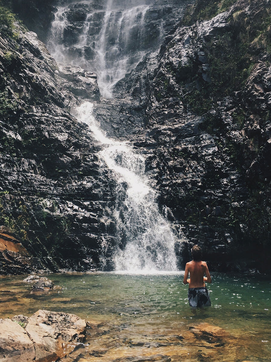 Exploring waterfalls in Malaysia