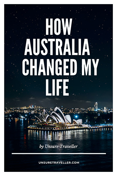 How Australia changed my life Pinterest Pin
