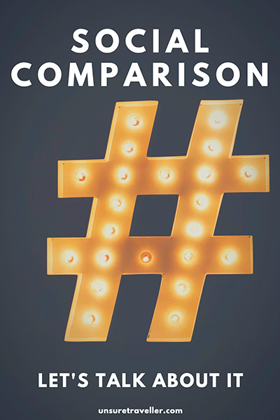 Social comparison, let's talk about it Pinterest Pin