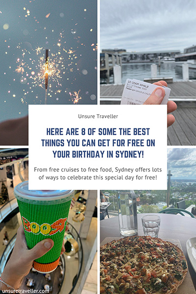 8 of some of the best things you can get for free in Sydney on your birthday